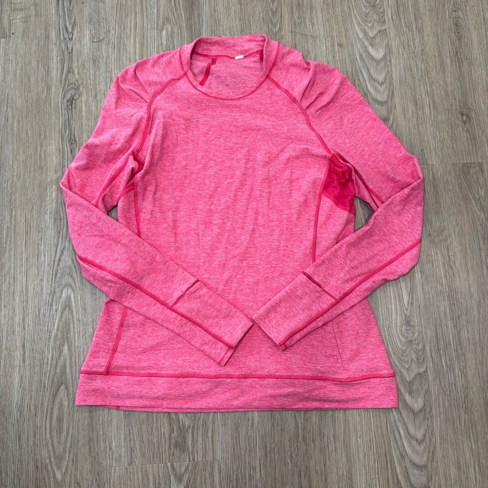 lululemon athletica Pink Long Sleeve Top